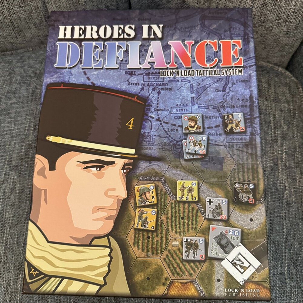 Lock 'n Load Tactical: Heroes in Defiance (open, unpunched)